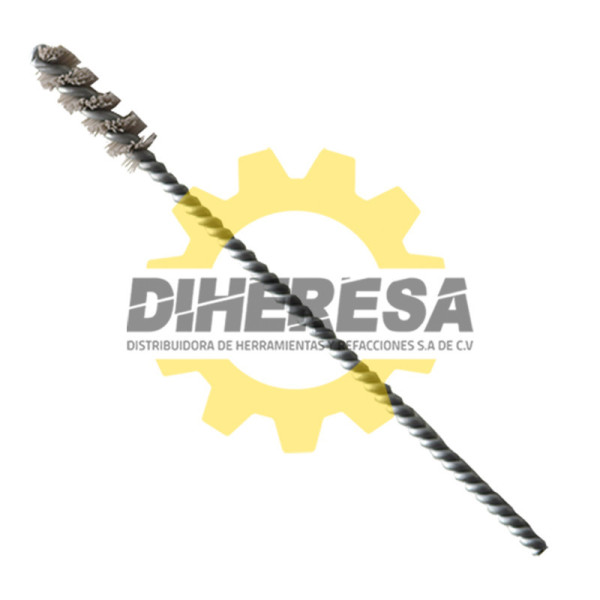 Austromex 2219 Cepillo cilíndrico para interiores filamentos Microabrasivos