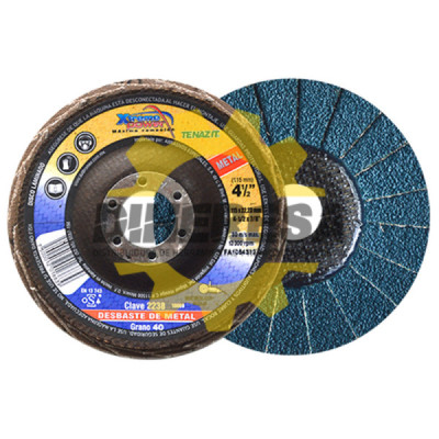 Austromex 2238 Disco laminado Xtreme Power para metal grano 40