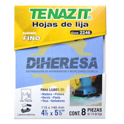 Austromex 2246 Hoja de lija para trabajar en seco grano 220