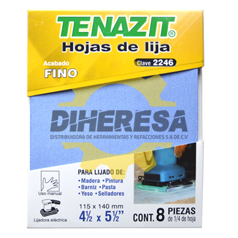 Austromex 2246 Hoja de lija para trabajar en seco grano 220 Austromex 2246 Hoja de lija para trabajar en seco grano 220