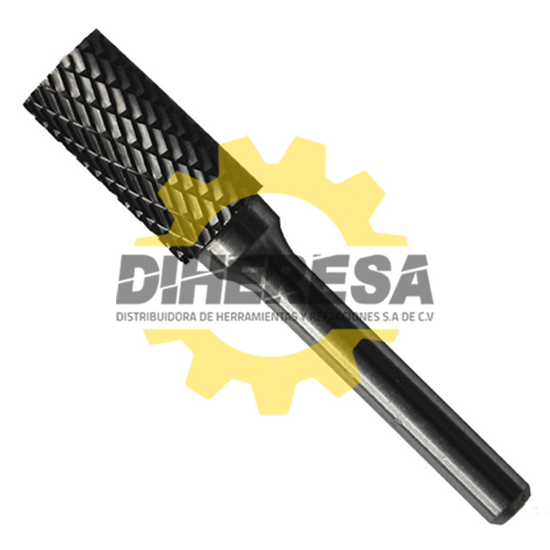 Austromex 2277 Lima rotativa cilíndrica punta plana Easy-cut SA-5 Austromex 2277 Lima rotativa cilíndrica punta plana Easy-cut SA-5