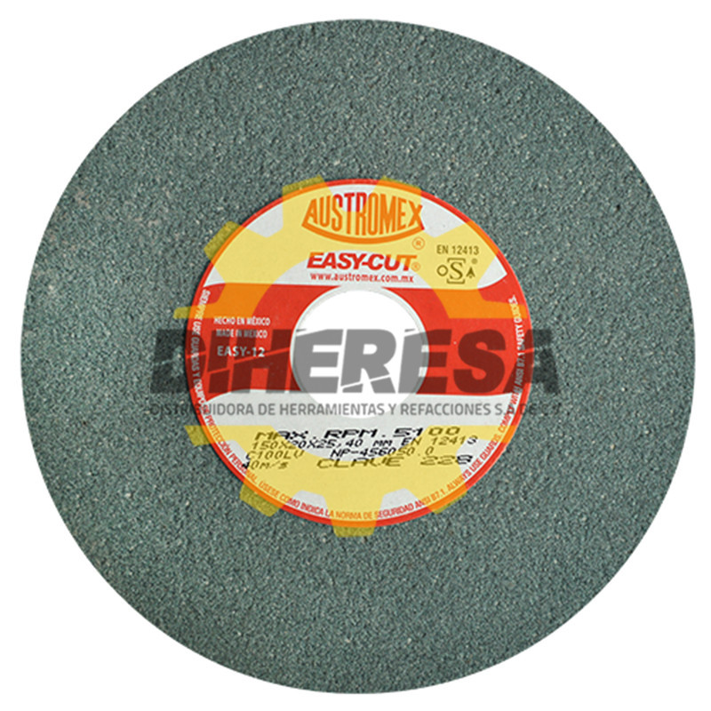 Austromex 228 Rueda vitrificada para esmerilado de carburo de tungsteno Easy-cut Austromex 228 Rueda vitrificada para esmerilado de carburo de tungsteno Easy-cut