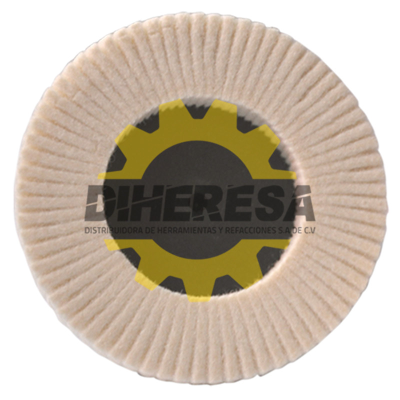 Austromex 2298 Minidisco flap de felpa Austromex 2298 Minidisco flap de felpa