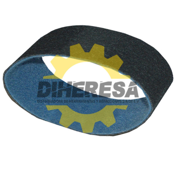 Austromex 2358 Banda de fibra azul grano Muy fino