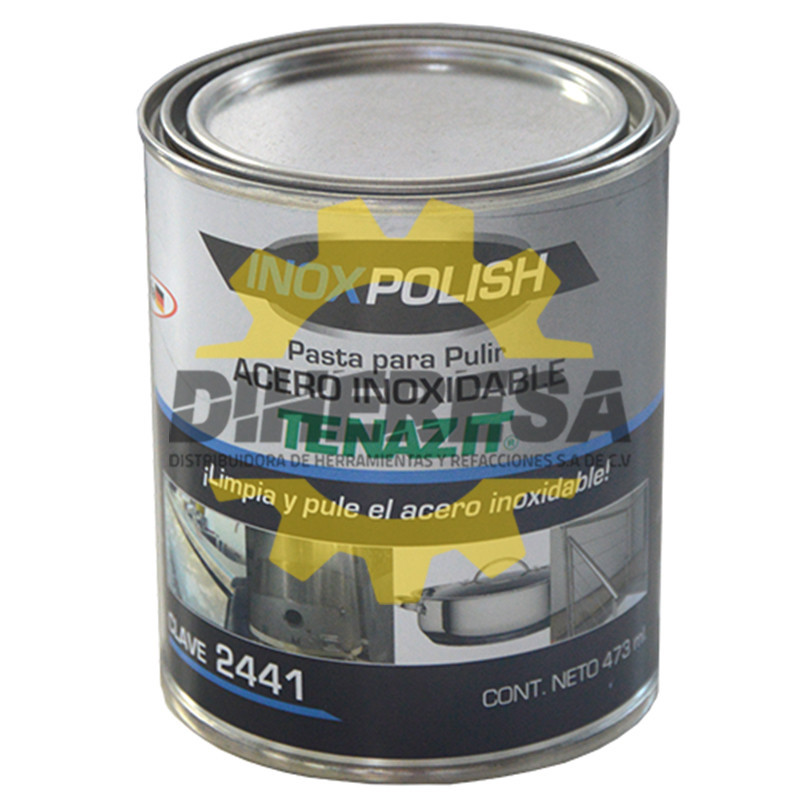 Austromex 2441 Pasta para pulido de acero inoxidable en lata de 473 ml Austromex 2441 Pasta para pulido de acero inoxidable en lata de 473 ml