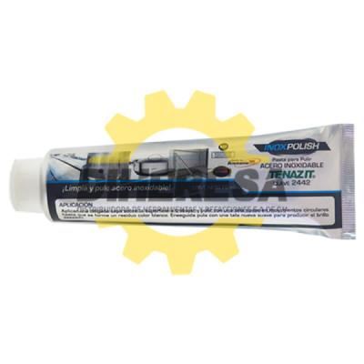 Austromex 2442 Pasta para pulido de acero inoxidable en tubo de 75 ml