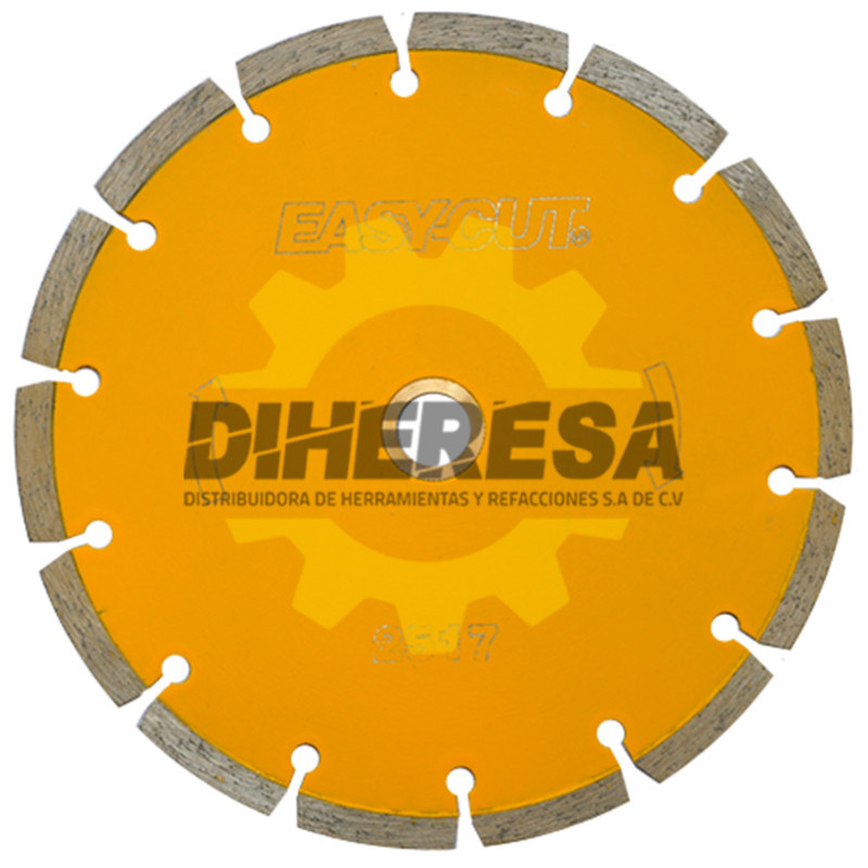 Austromex 2517 Disco de diamante amarillo segmentado Easy-cut Cantera Austromex 2517 Disco de diamante amarillo segmentado Easy-cut Cantera