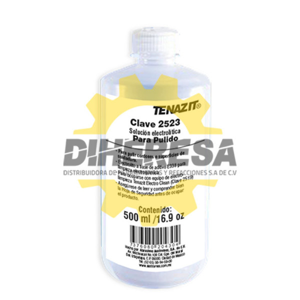 Austromex 2523 Solución electrolítica para pulir de 500 ml