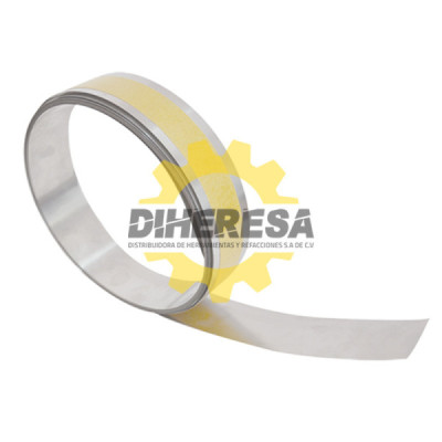 Austromex 2530 Cinta de acero inoxidable autoadherible