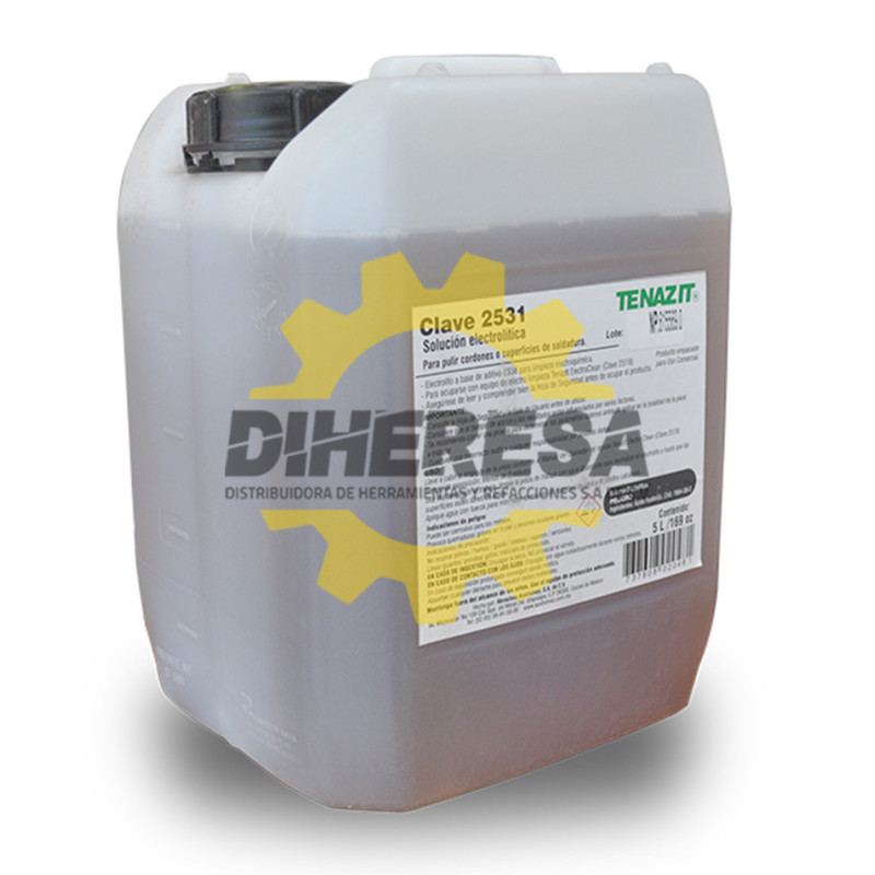Austromex 2531 Solución electrolítica para pulir de 5 l Austromex 2531 Solución electrolítica para pulir de 5 l