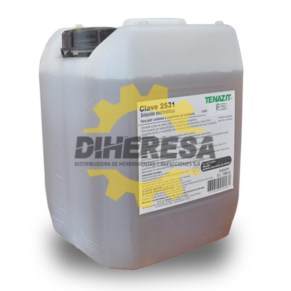 Austromex 2531 Solución electrolítica para pulir de 5 l
