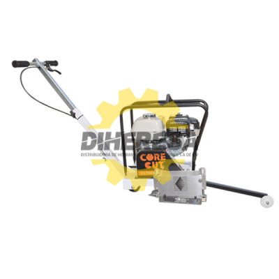 Austromex 2537 Cortadora de Juntas de Contracción de concreto verde con motor Honda GX160 de 4.8 HP de gasolina