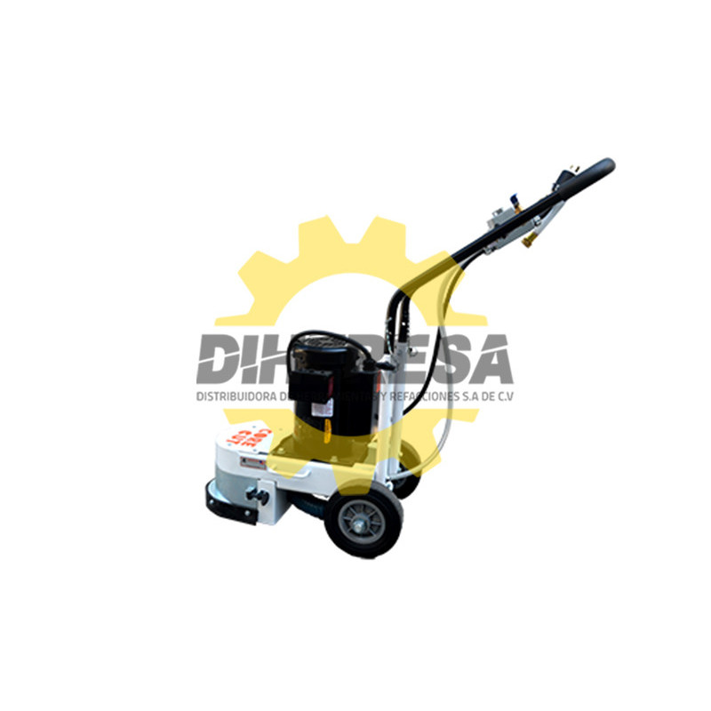Austromex 2538 Pulidora de pisos de un solo cabezal para copas de 8in de diametro con motor de 2 HP, 120V y 16 A Austromex 2538 Pulidora de pisos de un solo cabezal para copas de 8in de diametro con motor de 2 HP, 120V y 16 A