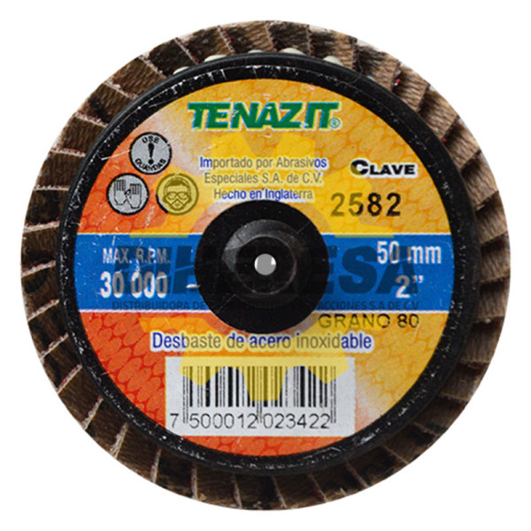 Austromex 2582 Minidisco laminado de grano cerámico 80