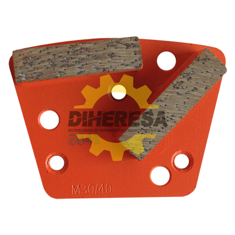Austromex 2641 Segmentos de diamante Pulido de concreto grano 30/40 Austromex 2641 Segmentos de diamante Pulido de concreto grano 30/40