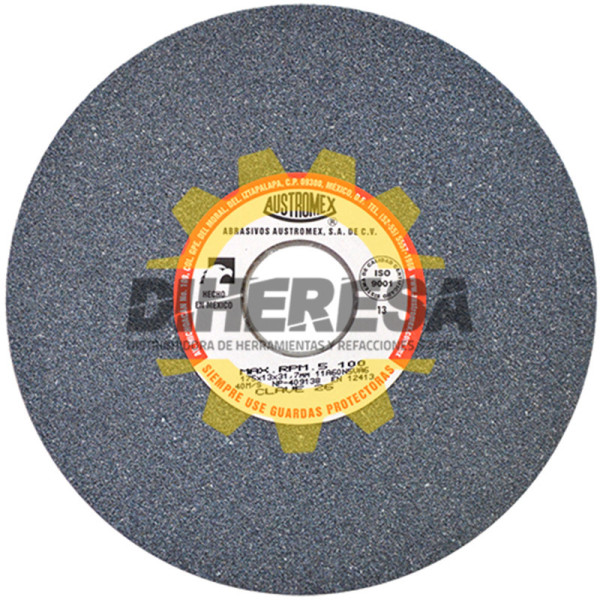 Austromex 26 Rueda abrasiva vitrificada para esmerilado de metal