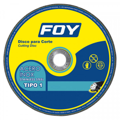 143523 FOY Disco t/1 inox 7...