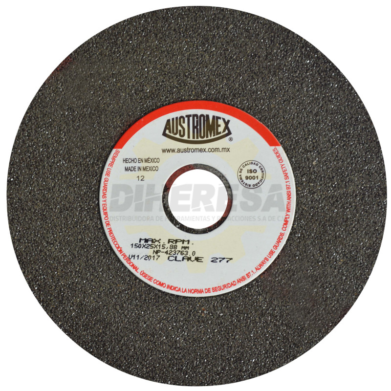 Austromex 277 Rueda resinosa para desbaste de metal Austromex 277 Rueda resinosa para desbaste de metal