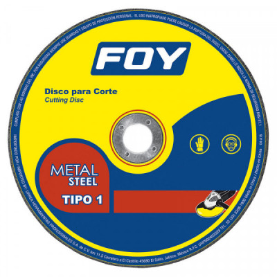 143526 FOY Disco t/1 metal 9"x3mm Foy | DIHERESA