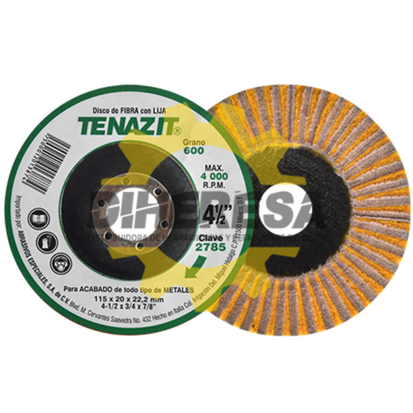 Austromex 2785 Disco de fibra con lija de ALO piramidal grano 600