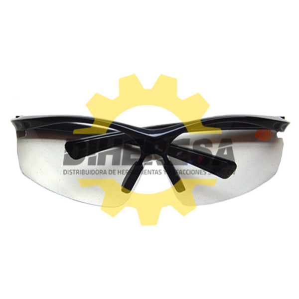 Austromex 2809 Lentes de seguridad marco negro