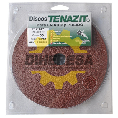 Austromex 2830 Fibrodisco de Óxido de aluminio grano 36