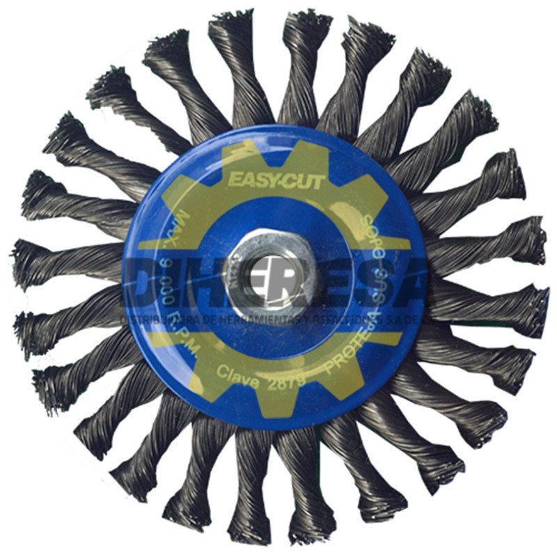 Austromex 2879 Cepillo circular de Alambre trenzado Easy-cut Austromex 2879 Cepillo circular de Alambre trenzado Easy-cut