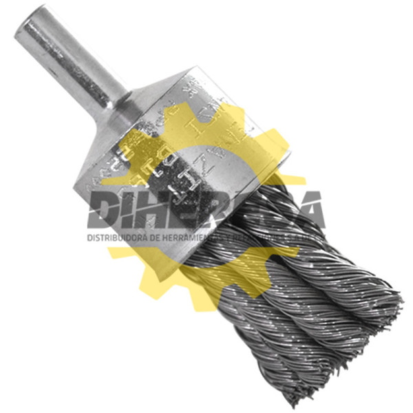Austromex 2883 Cepillo de Alambre trenzado con vástago