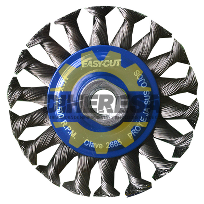 Austromex 2885 Cepillo circular de Alambre trenzado Easy-cut Austromex 2885 Cepillo circular de Alambre trenzado Easy-cut