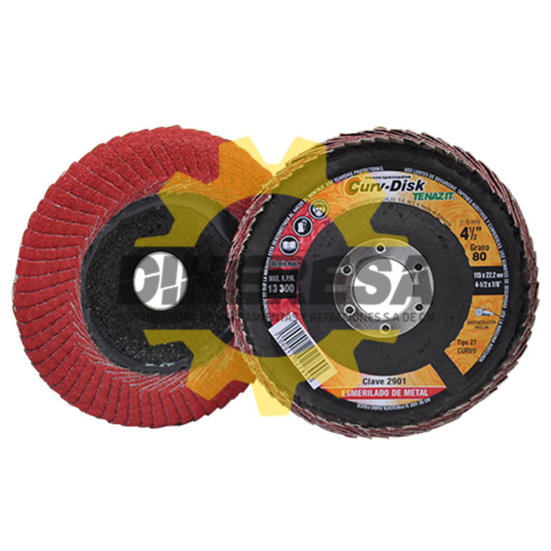 Austromex 2901 Disco laminado Curv-disk grano 80