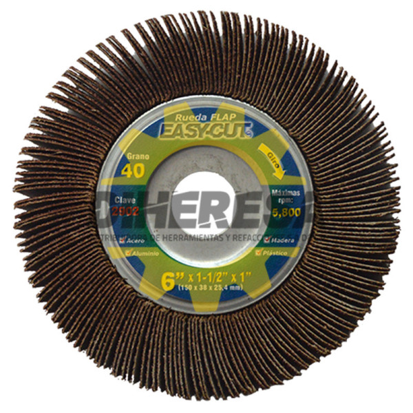 Austromex 2902 Rueda flap Easy-cut plus grano 40