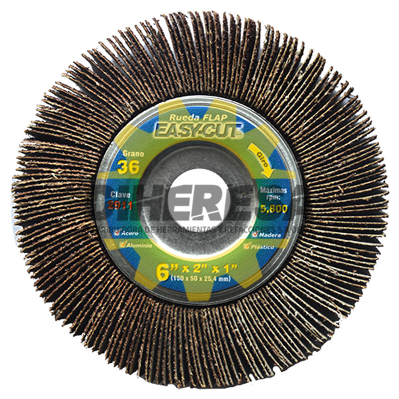 Austromex 2911 Rueda flap Easy-cut plus grano 36 Austromex 2911 Rueda flap Easy-cut plus grano 36