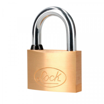 L20S60BB LOCK Candado de latón llave bancaria 60mm Lock | DIHERESA