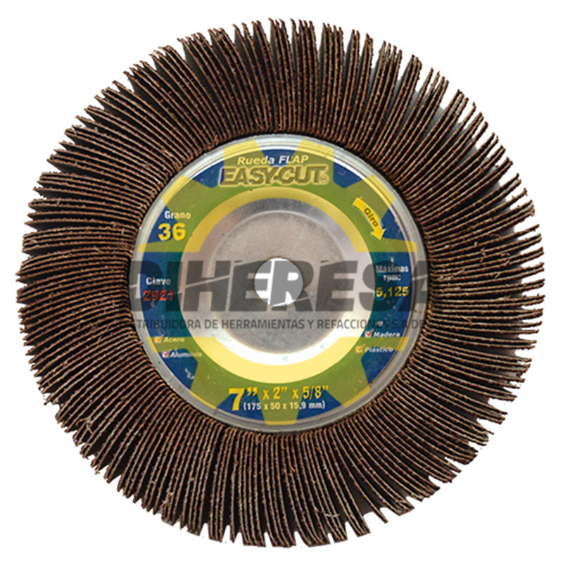 Austromex 2921 Rueda flap Easy-cut plus grano 36 Austromex 2921 Rueda flap Easy-cut plus grano 36