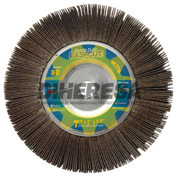 Austromex 2925 Rueda flap Easy-cut plus grano 80