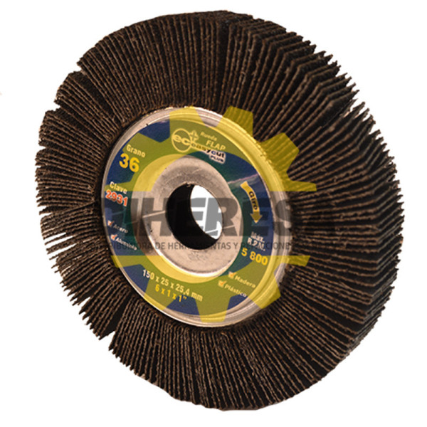 Austromex 2931 Rueda flap Easy-cut plus grano 36