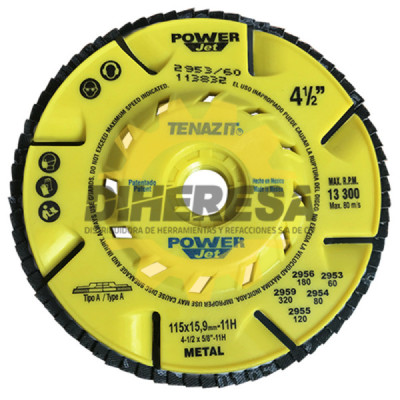 Austromex 2953 Disco laminado Power Jet, grano 60