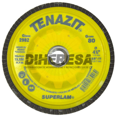 Austromex 2982 Disco laminado SUPERLAM grano 80