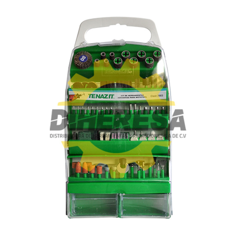 Austromex 2983 Kit para mototool 200 piezas Austromex 2983 Kit para mototool 200 piezas