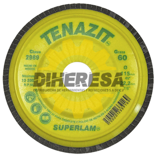 Austromex 2989 Disco laminado SUPERLAM grano 60
