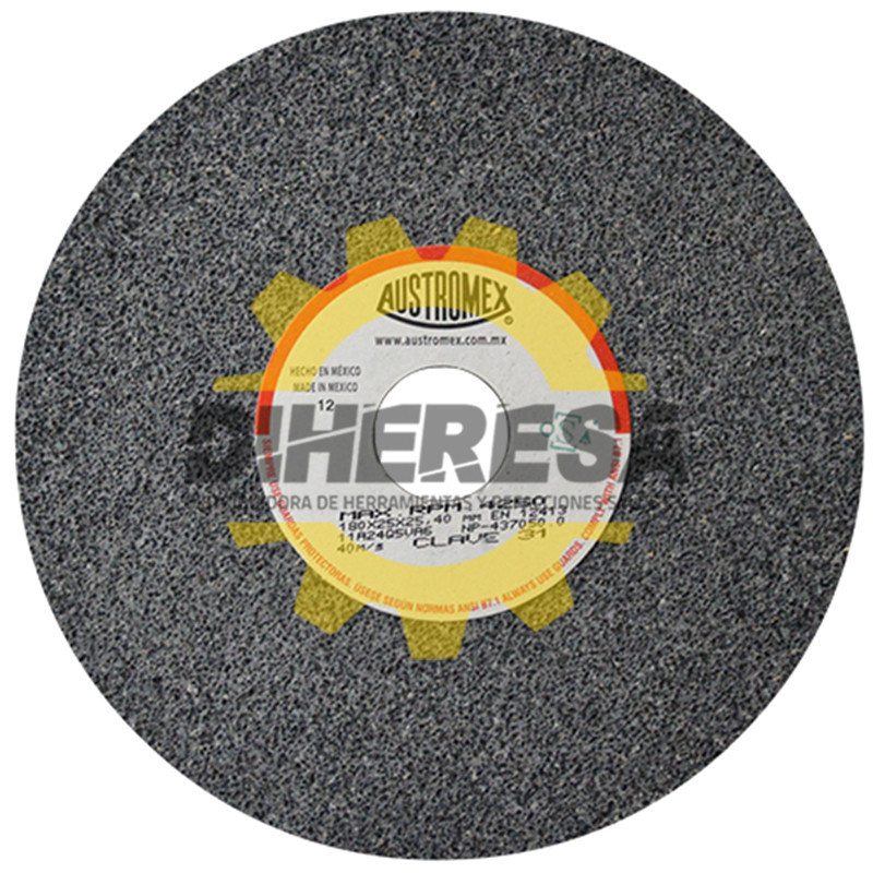Austromex 31 Rueda abrasiva vitrificada para esmerilado de metal Austromex 31 Rueda abrasiva vitrificada para esmerilado de metal