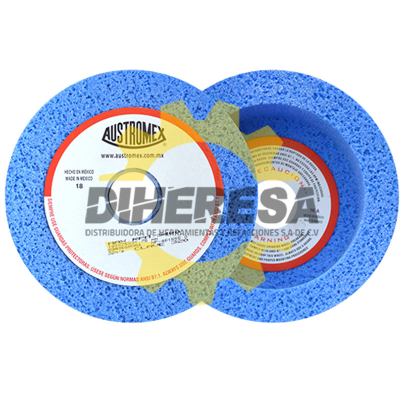 Austromex 320 Rueda azul vitrificada para esmerilado de acero Austromex 320 Rueda azul vitrificada para esmerilado de acero