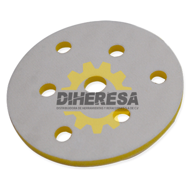 Austromex 3219 Inter respaldo perforado de 122 mm de diámetro para discos SUPER BUFFLEX Austromex 3219 Inter respaldo perforado de 122 mm de diámetro para discos SUPER BUFFLEX