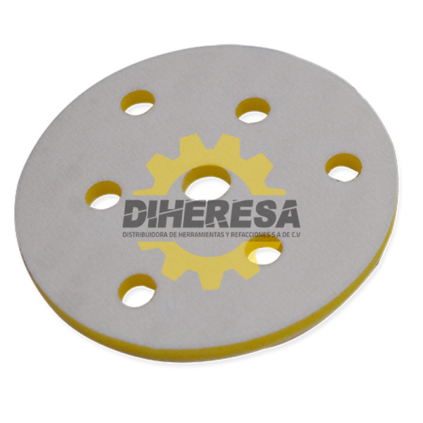 Austromex 3219 Inter respaldo perforado de 122 mm de diámetro para discos SUPER BUFFLEX