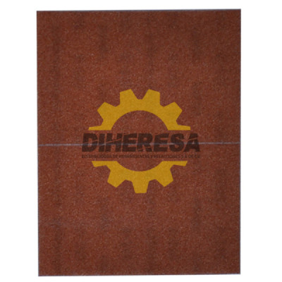 Austromex 3220 Hoja de lija SUPER ASSILEX de 170 x 130 mm, separada en dos de 85 x 130 mm, grano 240K