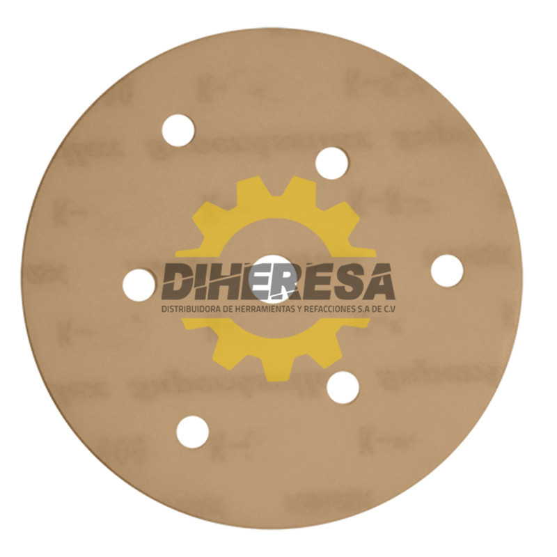 Austromex 3244 Disco de lija SUPER ASSILEX de 125mm de diámetro con 7 hoyos, grano 1200K. Austromex 3244 Disco de lija SUPER ASSILEX de 125mm de diámetro con 7 hoyos, grano 1200K.