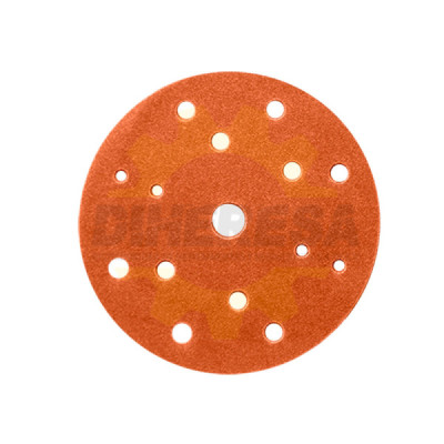 Austromex 3283 Disco De Lija Perforado Assilex 152 Mm Café G240