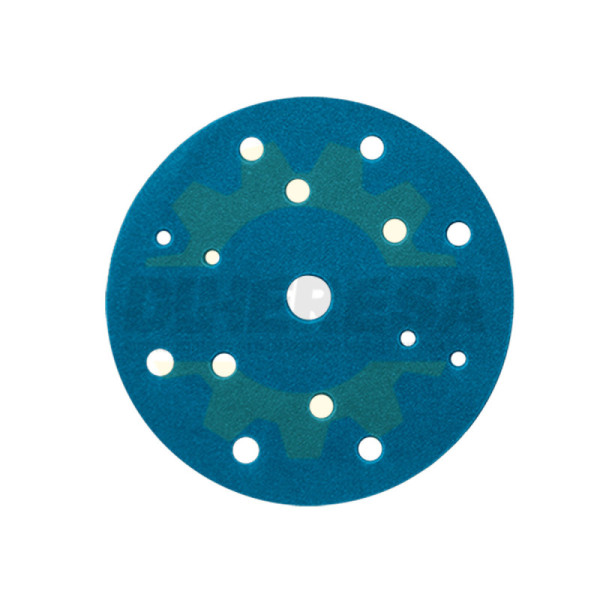 Austromex 3285 Disco De Lija Perforado Assilex 152 Mm Azul Marino G320