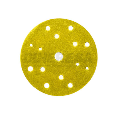 Austromex 3290 Disco De Lija Perforado Assilex 152 Mm Amarill G800