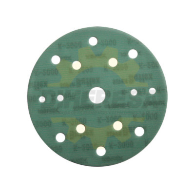 Austromex 3294 Disco De Lija Perforado Buflex 152 Mm Verde G2000